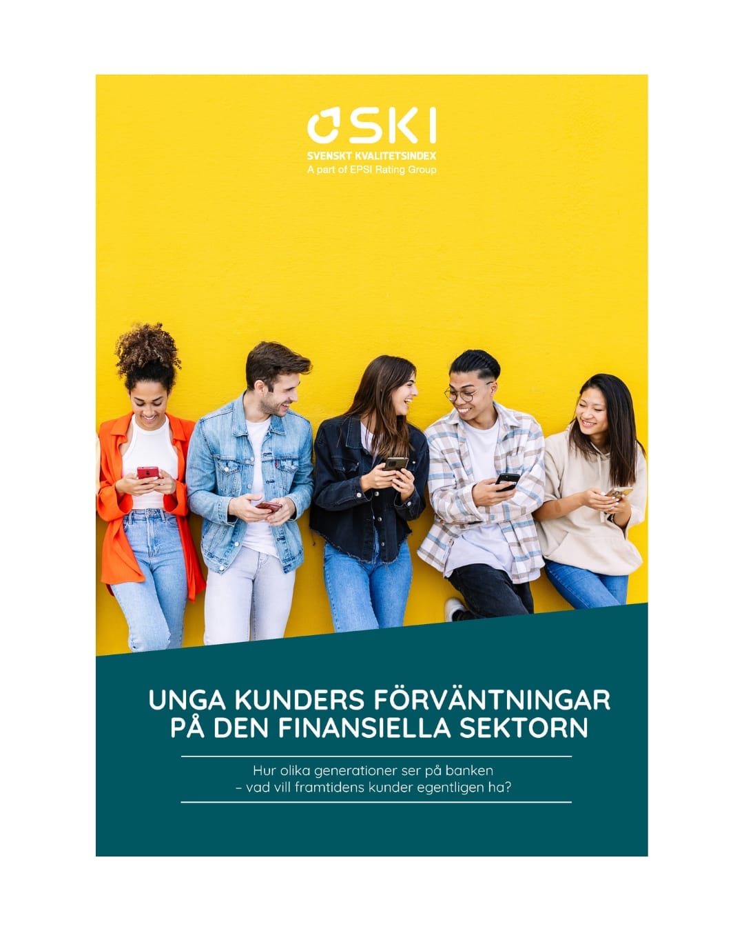 Unga kunders förväntningar - rapportbild Bild på rapporten "Unga kunders förväntningar på den finansiella sektorn"